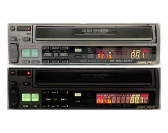 1990s Alpine 3DA-7885J High-end 3 Cds Radio Deck - Etsy