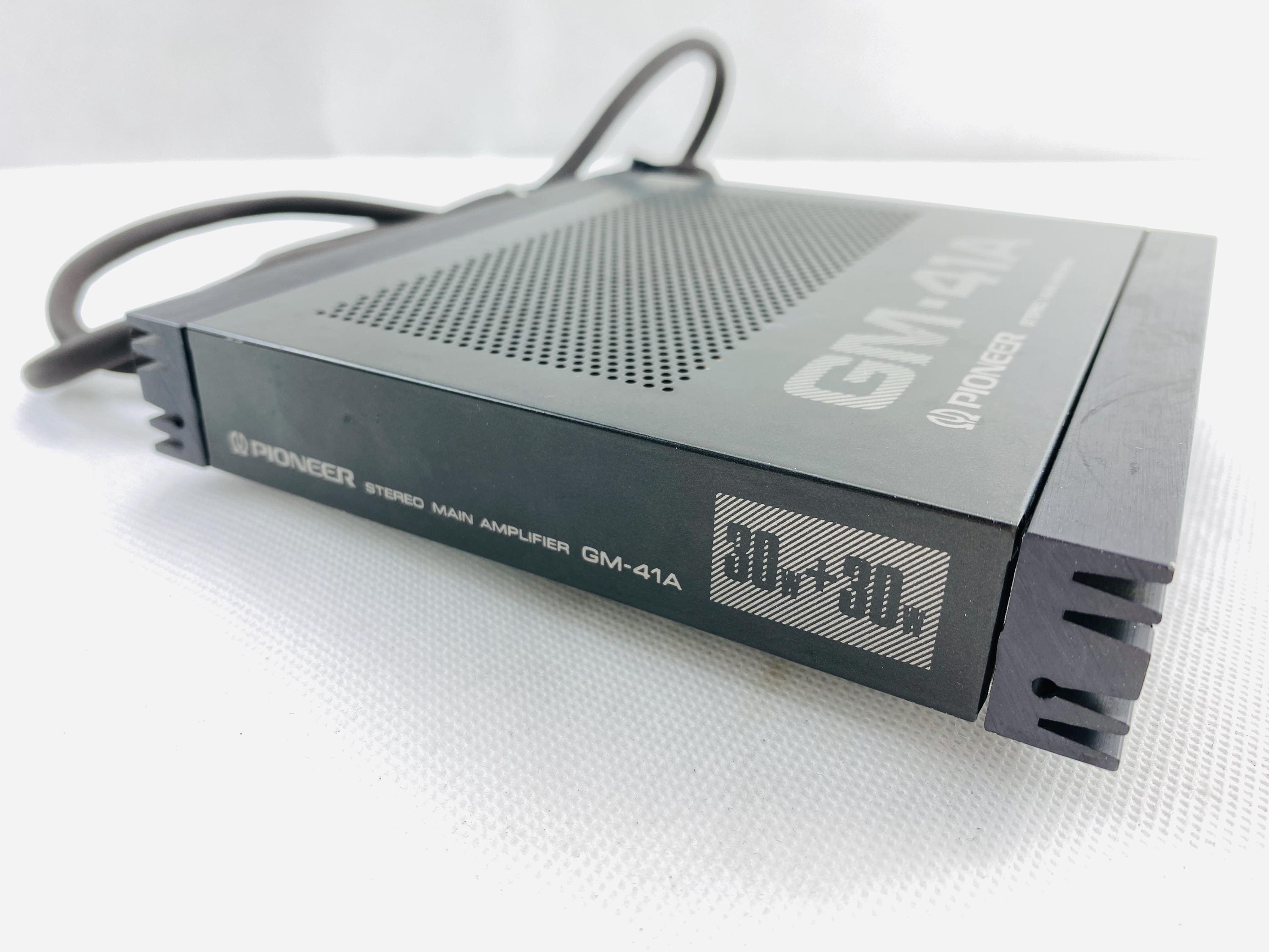 Pioneer GM-41A アンプ 30W + 30W 1980s Pioneer GM-41A Amplifier Amp - Tested - Etsy
