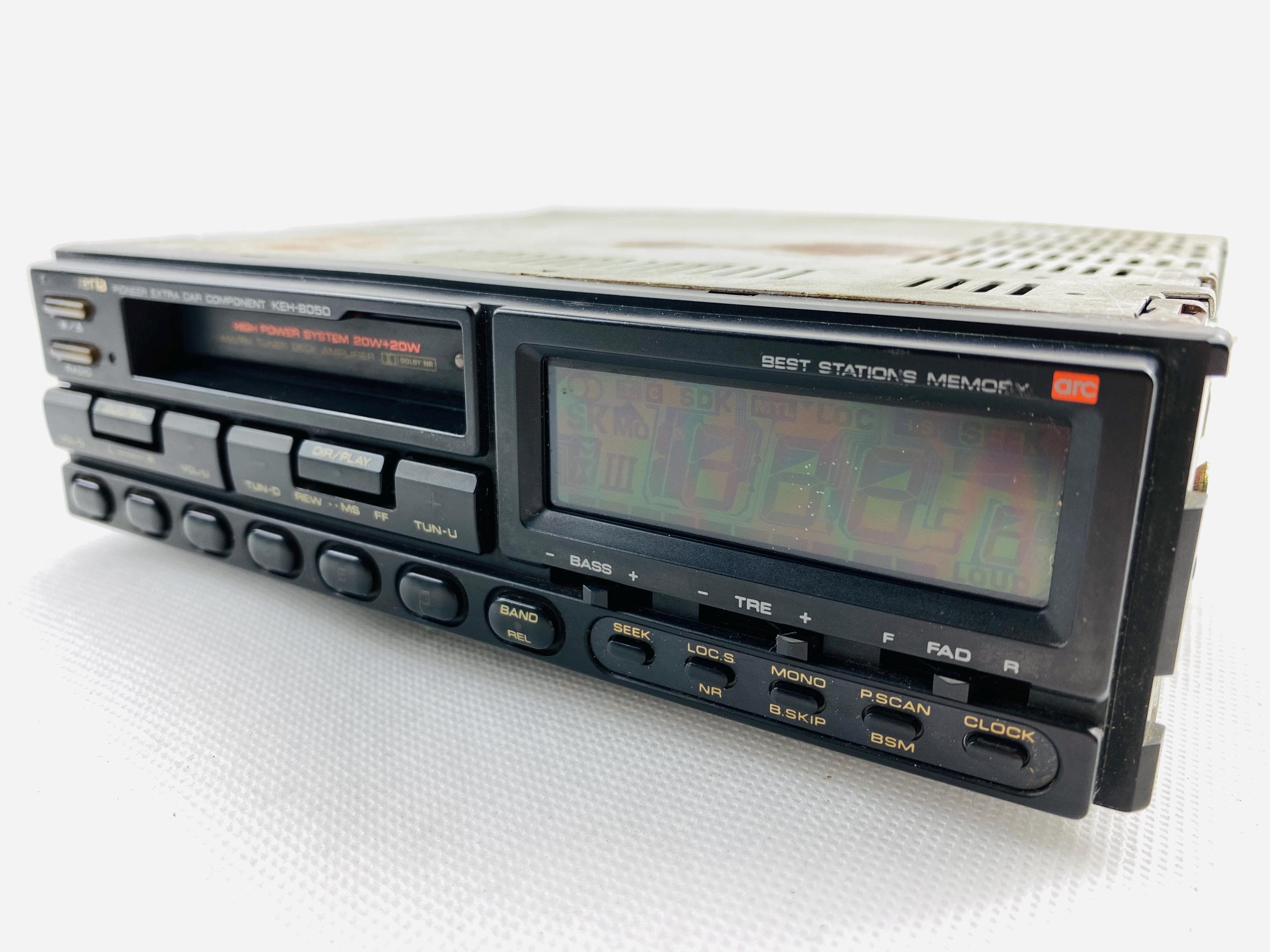 1980s Pioneer Carrozzeria KEH-8050 Car Cassette Radio + Bluetooth