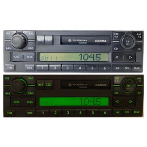 VW Volkswagen Gamma 5 / Green Lights / Cassette Player