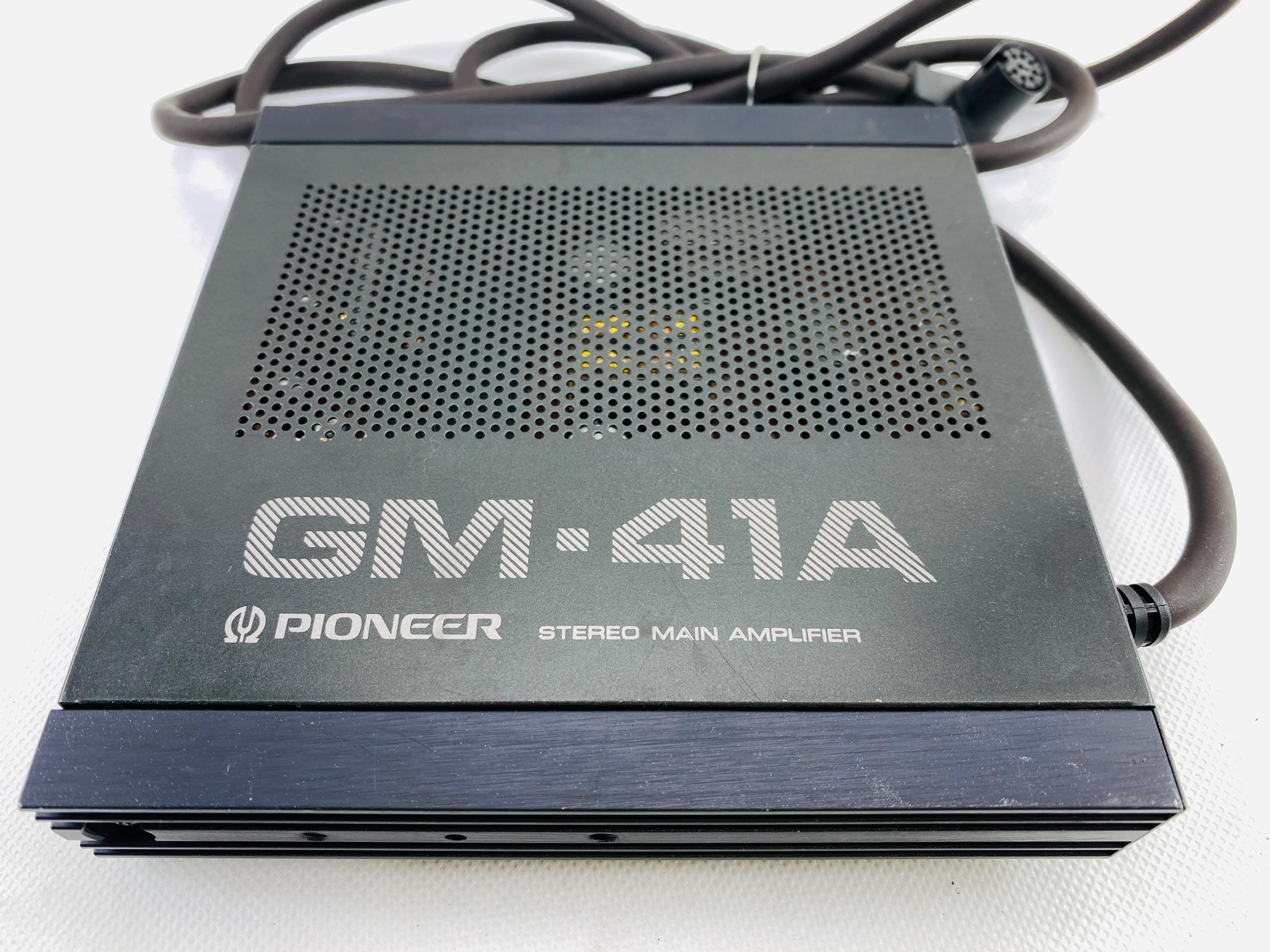 1980s Pioneer GM-41A Amplifier Amp - Tested - Etsy