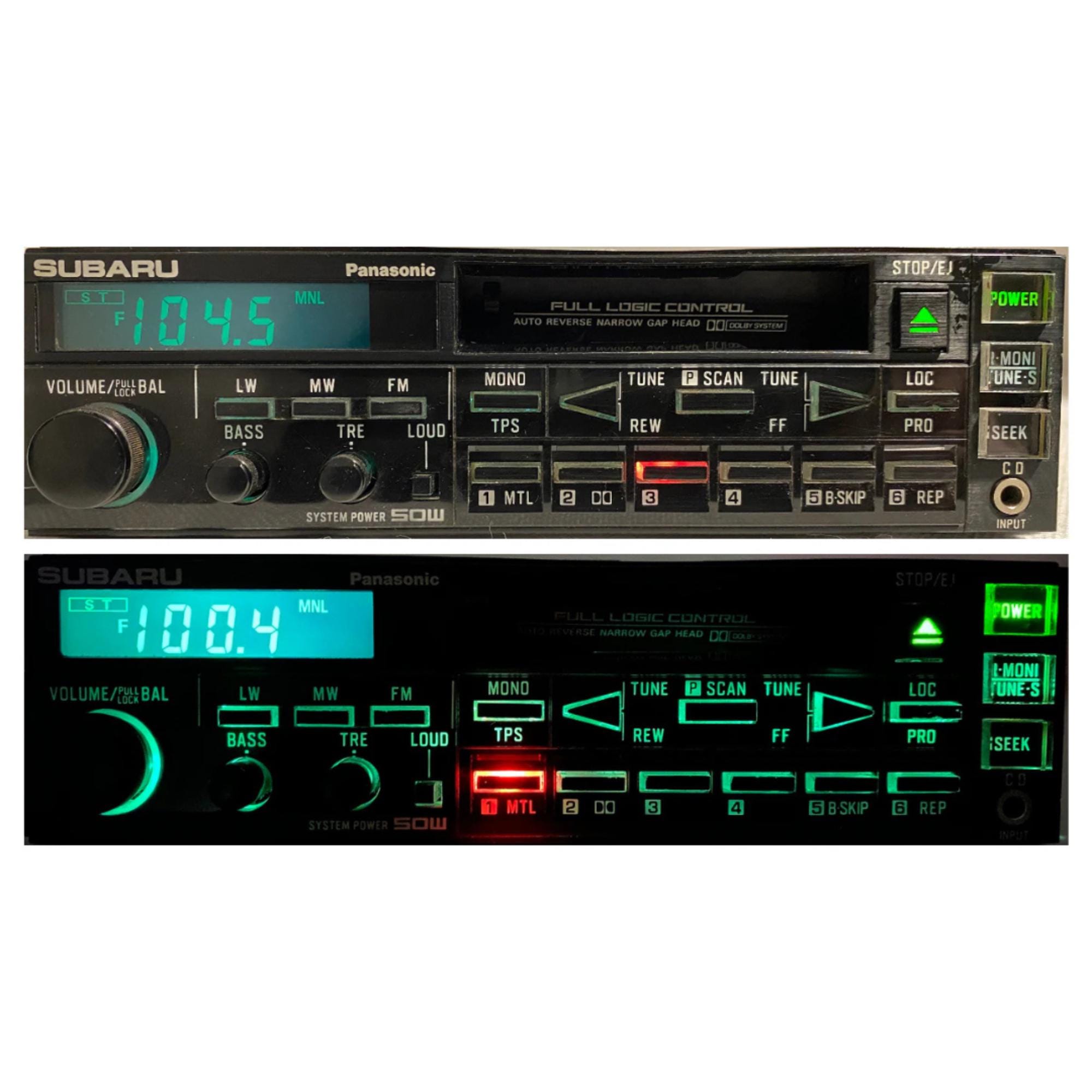 1980s Subaru / Panasonic F Series Cassette Radio Player - Etsy