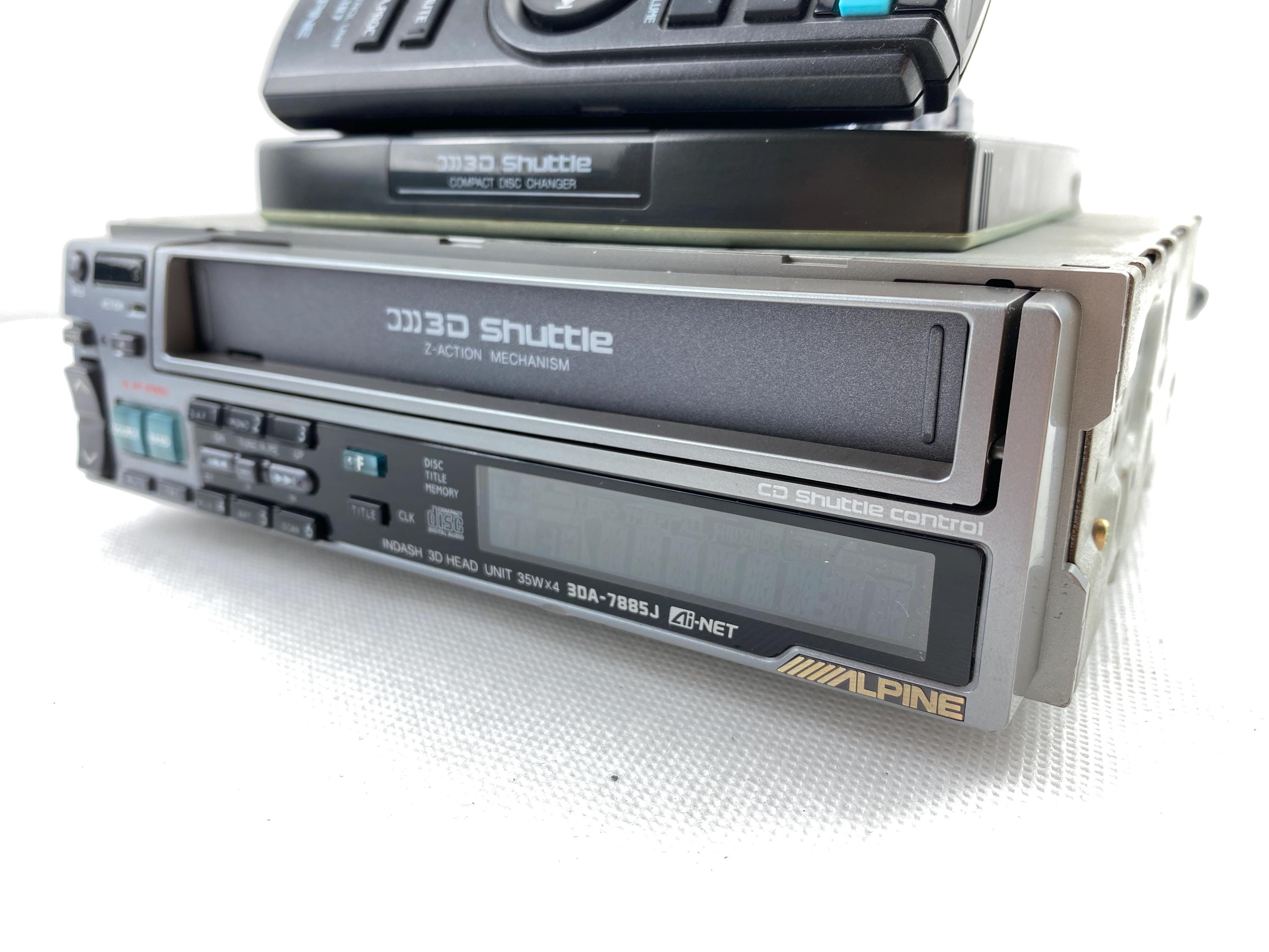 1990s Alpine 3DA-7885J High-end 3 Cds Radio Deck - Etsy