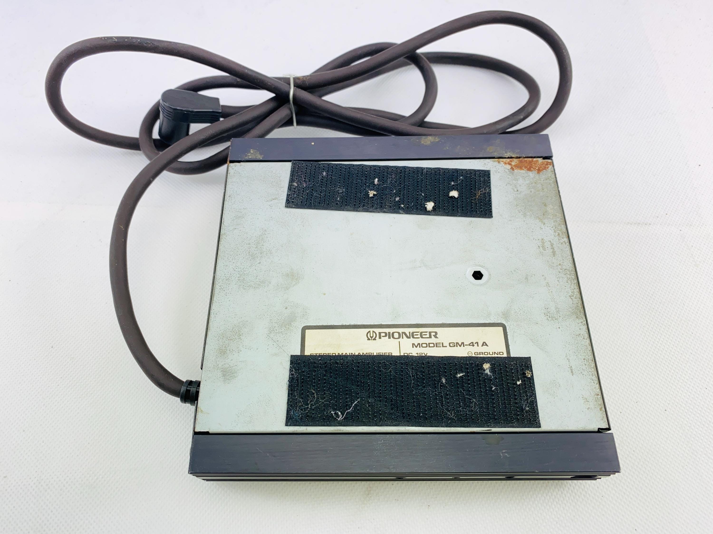 Pioneer GM-41A ステレオマルチアンプ 1980s Pioneer GM-41A Amplifier Amp - Tested - Etsy