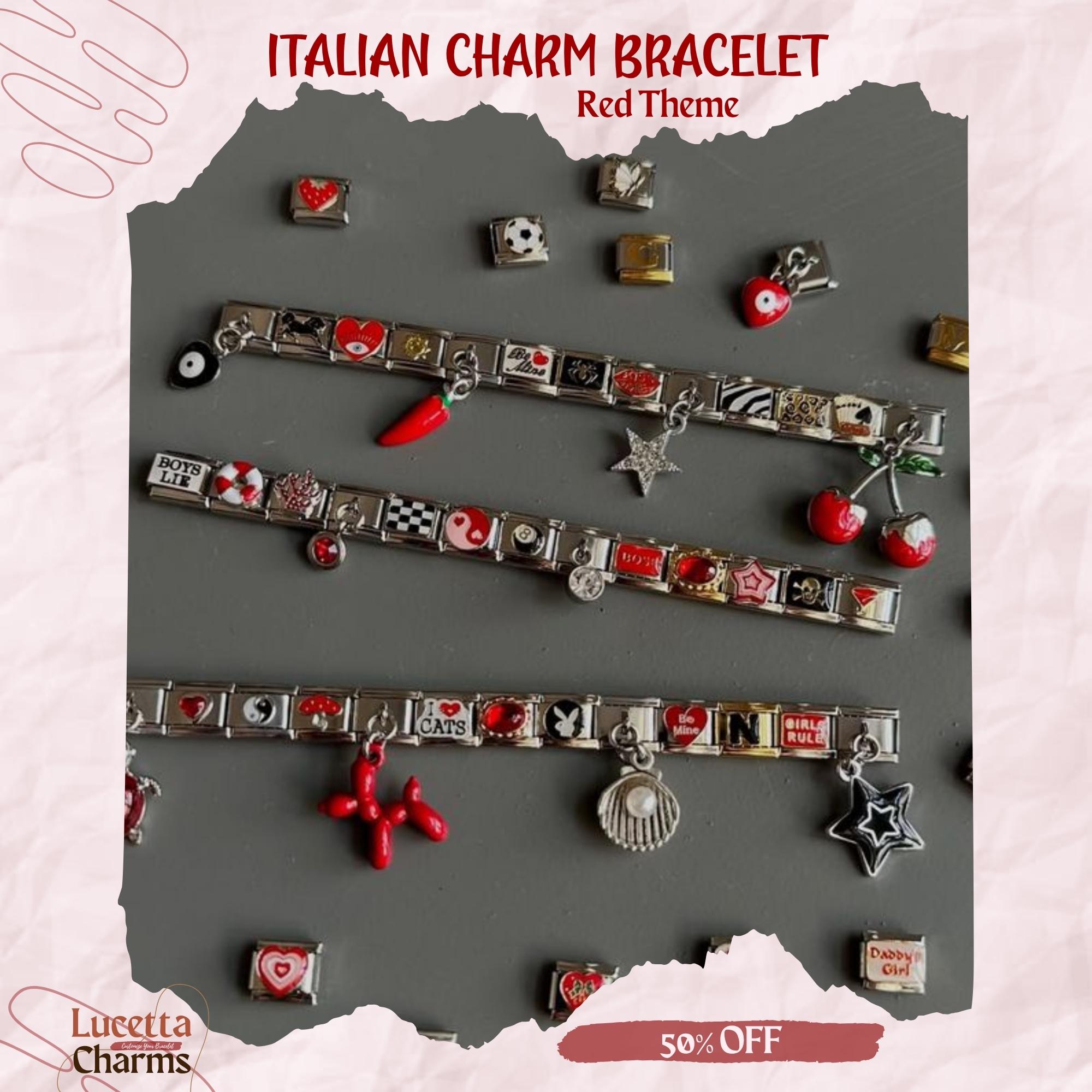 9 Mm Klassische Größe Italienische Charms L20 Schritt Mama Passt