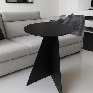 Coffee table - Bedside table - Night stand - Metal - College dorm decor - Furniture and decor for living room - handmade furniture - Table