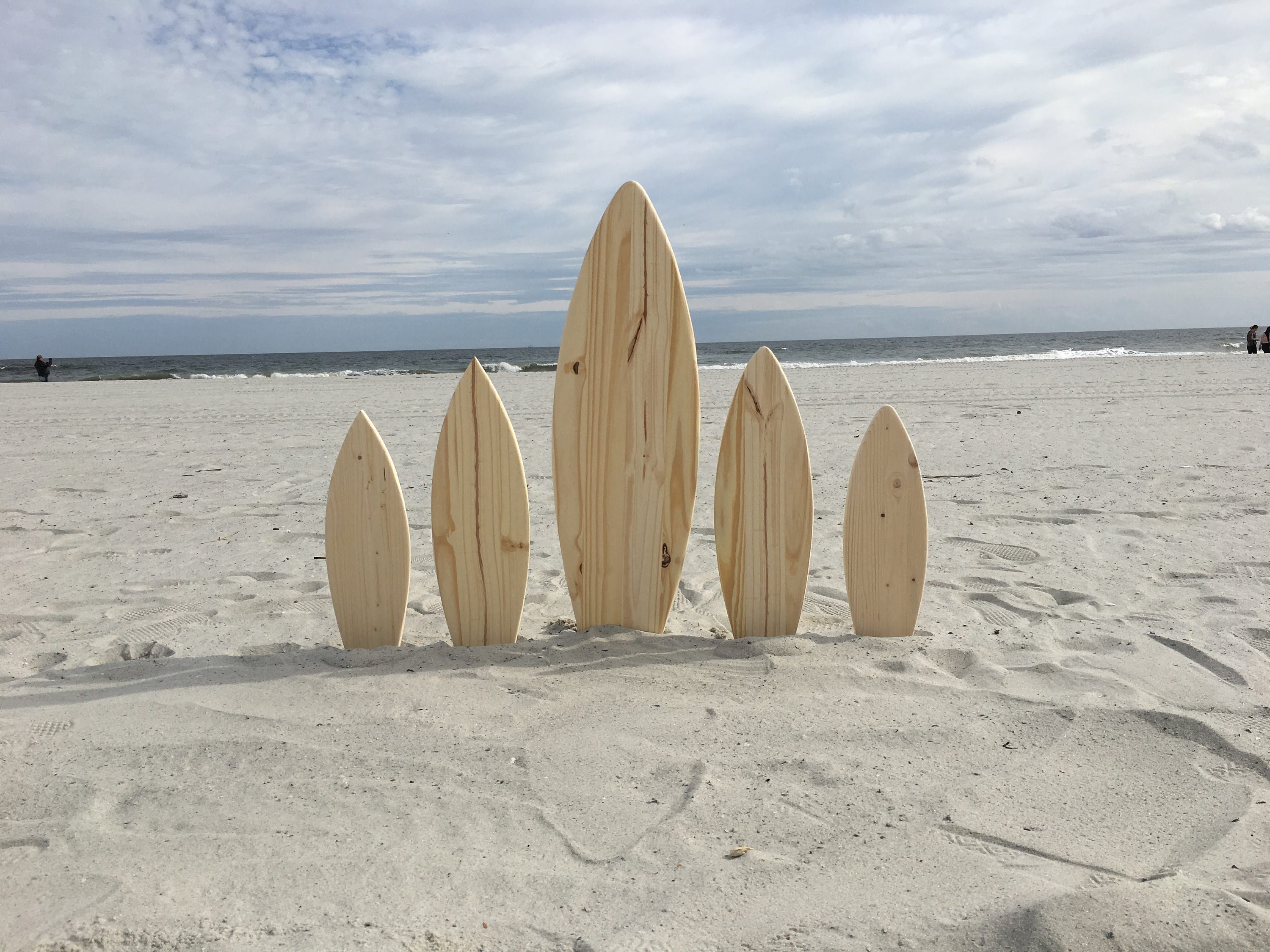 Surfboard Blank Wood Wood Surfboard Wall Art Unfinished Wood Etsy