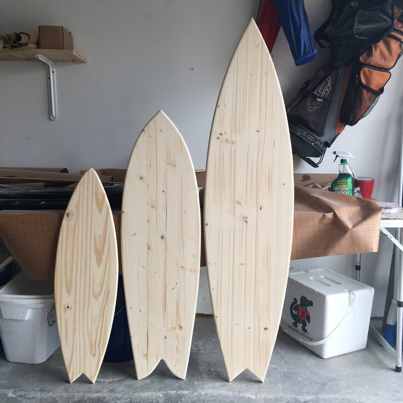 Surfboard blank wood Kids DIY project Blank Surf board Wood Etsy