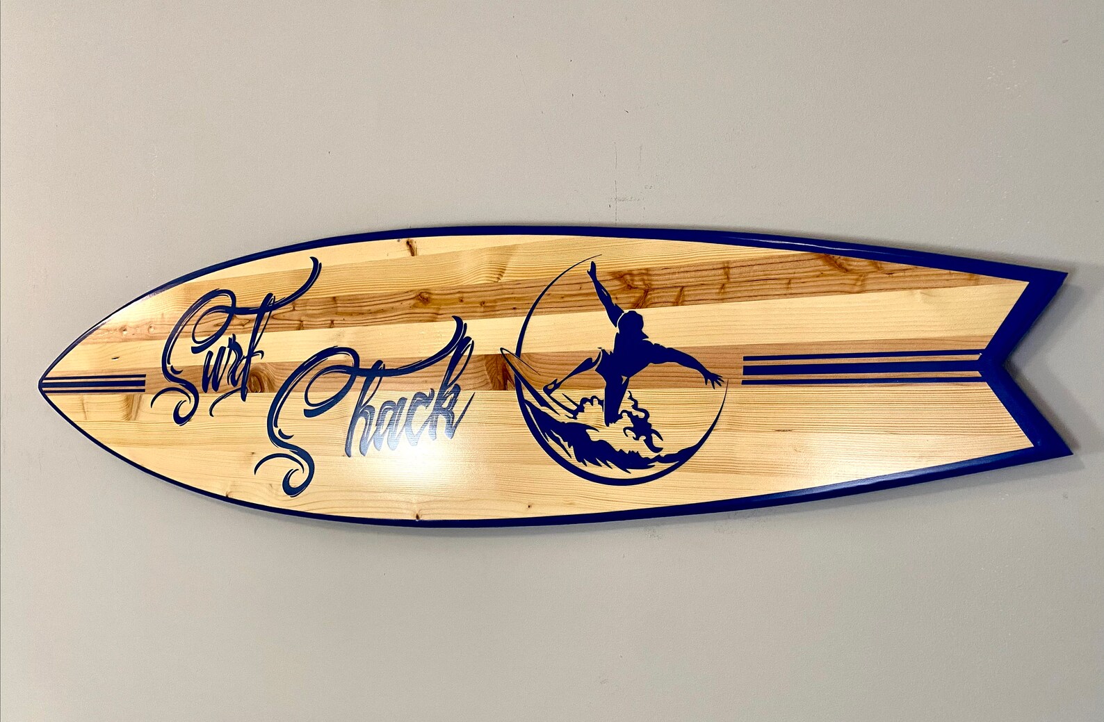 Personalized Surfboard Signs Wall Art Surfer Wave Decor Etsy