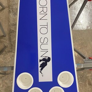 Personalized Wakeboard Boat Table Top: UV Resistant Finish (Legs Not Included) image 9