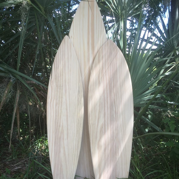 Surfboard Blanks, Unfinished Blank Surfboard for DIY projects, Wood Surfboard Wall Art, Surf Decor, Beach Decor, Coastal