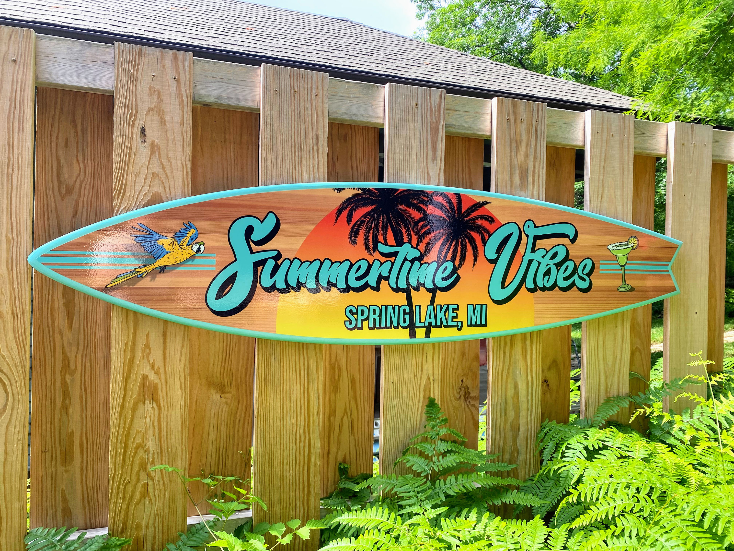 Tiki Surfboard - Etsy