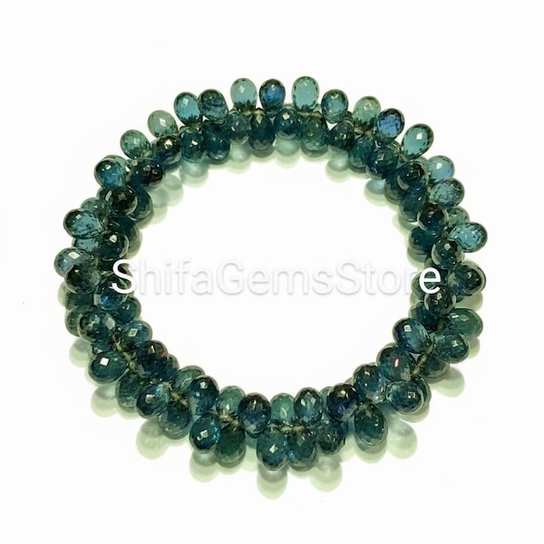AAA Rare Alexandrite Teardrop Faceted Beads Strand | Multi Color Change Alexandrite Beads For Jewelry Making | Color Changing Beads Loose