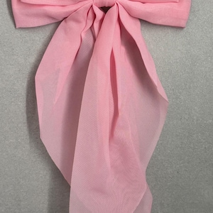 Hair Clips-Rose Veil Bow