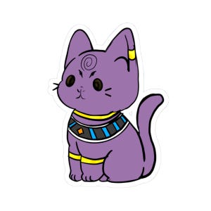 Cowboy Cat Sticker, Psi!
