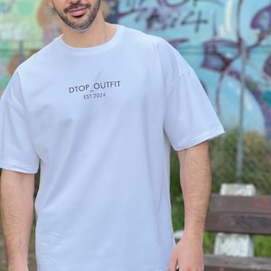 Oversized - Minimal-Streetwear - T-Shirt - Unisex und lockerer Sitz