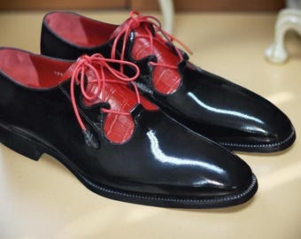 Christian Louboutin Inspired Handmade Leather Men’s Dress Shoes