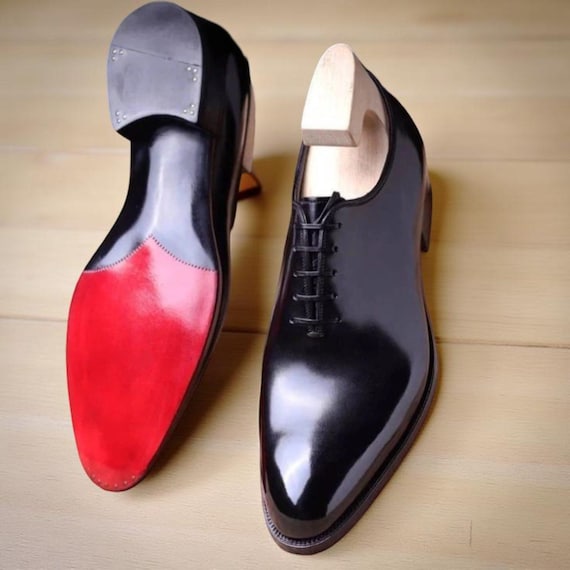 Christian Louboutin Style Business Oxford Shoes – Red Sole 