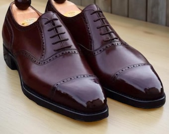Christian Louboutin Inspired Handmade Leather Men’s Dress Shoes