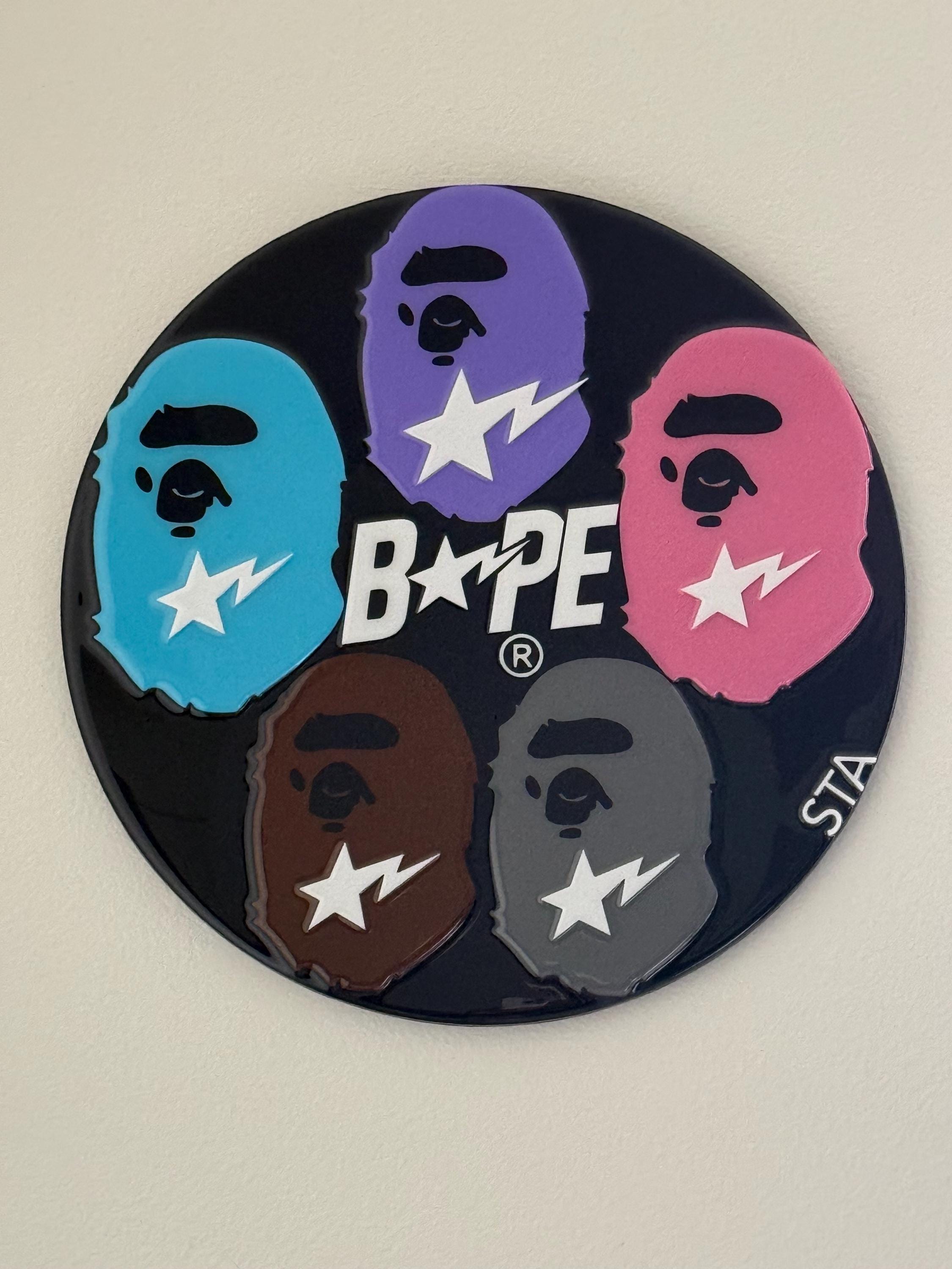 Kaws Bape Art - Etsy