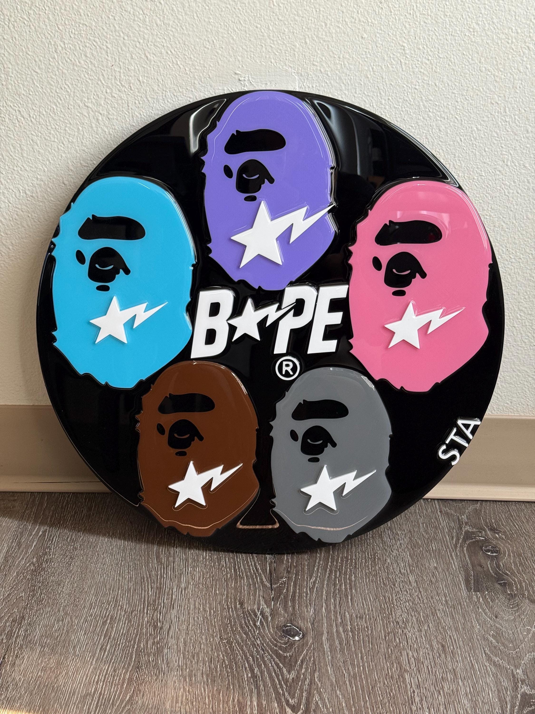 Bape Clock - Etsy