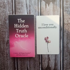 12 CARTES À TIRER UNIQUEMENT Messages canalisés Messages de vérité cachée Messages divins intuitifs sur votre amour Message d'énergie perspicace Cartes Oracle