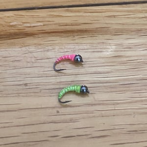 zebra midge fly fishing lure