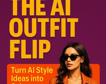 The AI Outfit Flip: Turn AI Style Ideas into Sales | Digital Fashion Lookbook & Selling Guide