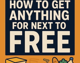 Frugal Living Ebook: Money Saving Hacks, Freebies & Discounts (PDF Download)