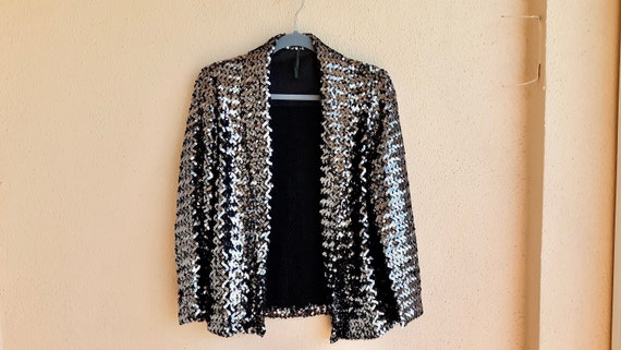 vintage sequin blazer