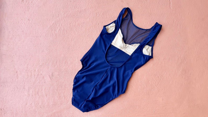 Early 90s Nautical One-Piece Swimsuit Women's Royal Blue & | Etsy