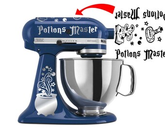 Potion's Master KitchenAid vinyl decal stickers