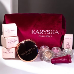 Glitter oogschaduw cadeauset voor bruidsmeisjes en vrijgezellenfeest Shimmer make-upkit met gelprimer Luxe schittering voor glamouravonden