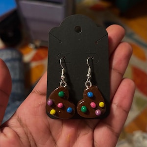 Cosmic Brownie Earrings