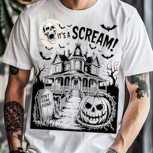 Vintage Horror Halloween PNG Bundle | Halloween Shirt Designs | Spooky Sublimation Files | Trendy & Retro Halloween Clipart