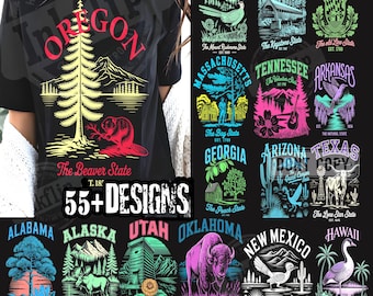 Urban T-Shirt Design Bundle: Streetwear Graphics, Anime SVG Pack (Commercial Use, Digital Download)