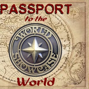EPCOT Passport to the World Showcase at Disney World pavilion book Travel books Florida Scavenger hunt Magic Kingdom Autograph