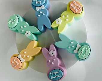 Candy Bunny Clicker Bawk! Bawk! | Easter Bunny Clicker | Easter Clicker | Peep Bunny | Easter Basket Gift | Easter Bunny Fidget