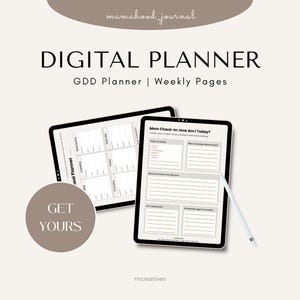 Planificador imprimible para el cuidado infantil de GDD / Rastreador de salud diario / Kit de herramientas para madres de niños con necesidades especiales