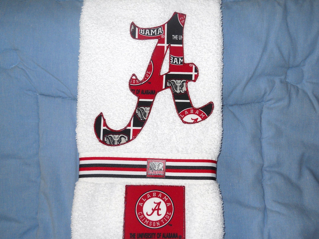 Alabama Crimson Tide Hand Towel for Bathroom, Kitchen, Bar, or Grill - Etsy