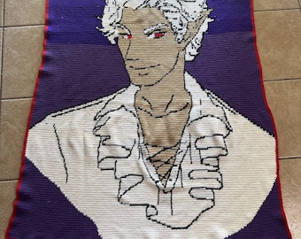 Manta de crochet Astarion (solo patrón)