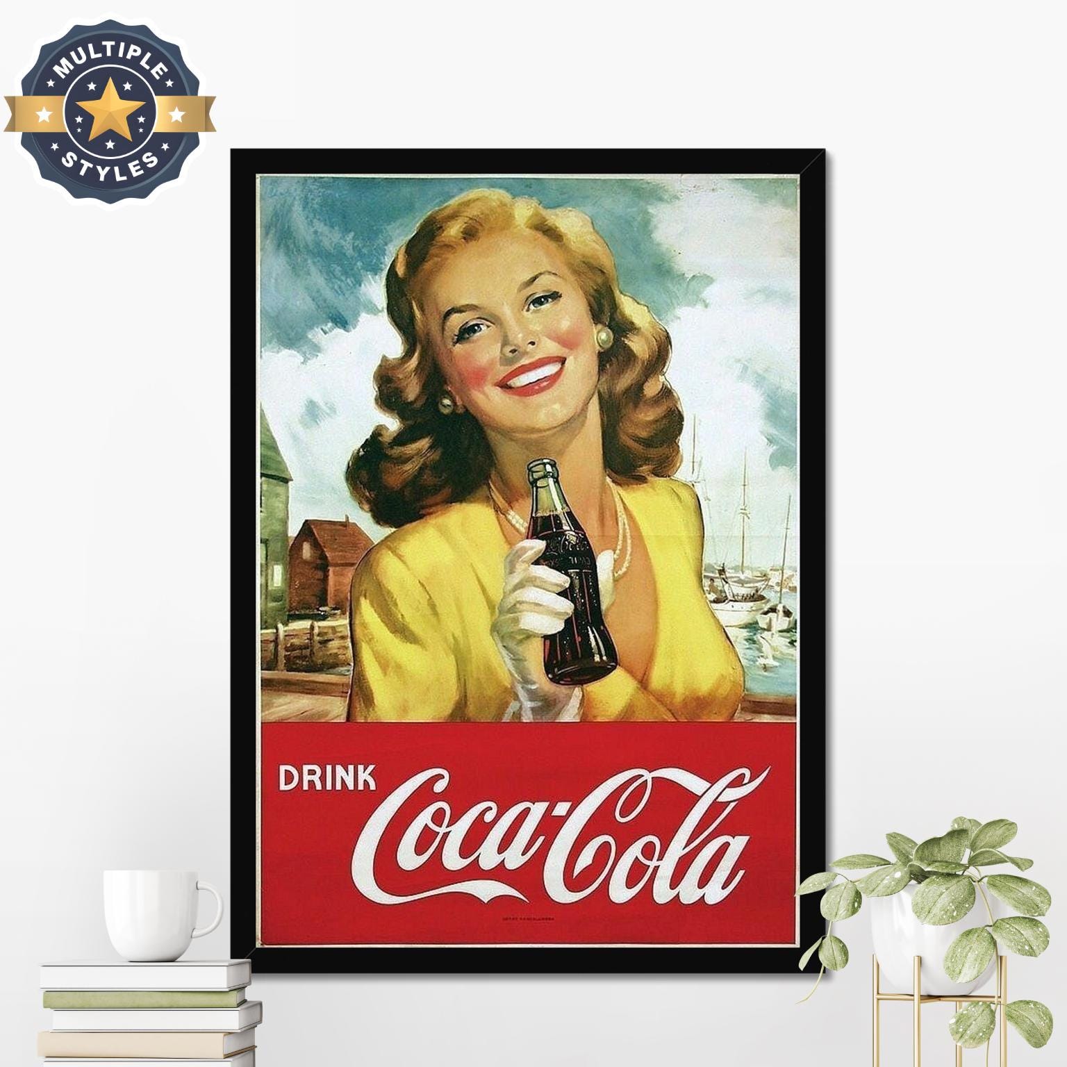 Coca cola art - Etsy 日本