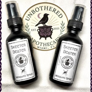 Organic Bug Spray All-Natural Kid-Safe Pet-Safe Natural Mosquito Repellant - 2oz spray bottle - SKEETER BEATER
