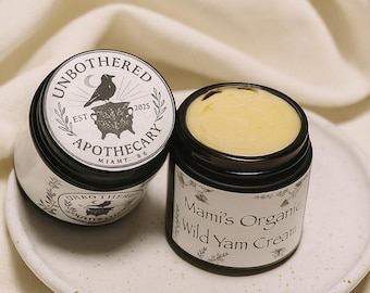 Bio Wild Yam & Keusche Beeren Tagescreme — 2 Unzen Glas — Nährende botanische Feuchtigkeitscreme