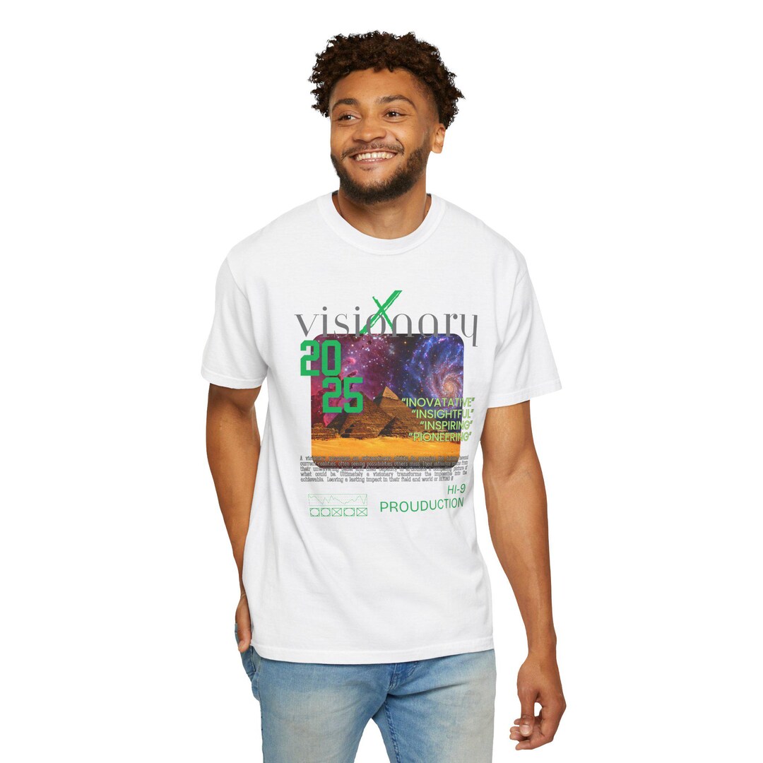 Earthy Aesthetic Quotes, Innovator Unisex Garment-dyed T-shirt, Trendy ...