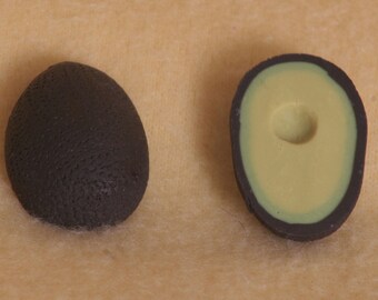 1 half avocado doll food for american girl doll