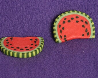 1 watermelon slice doll food for American Girl dolls