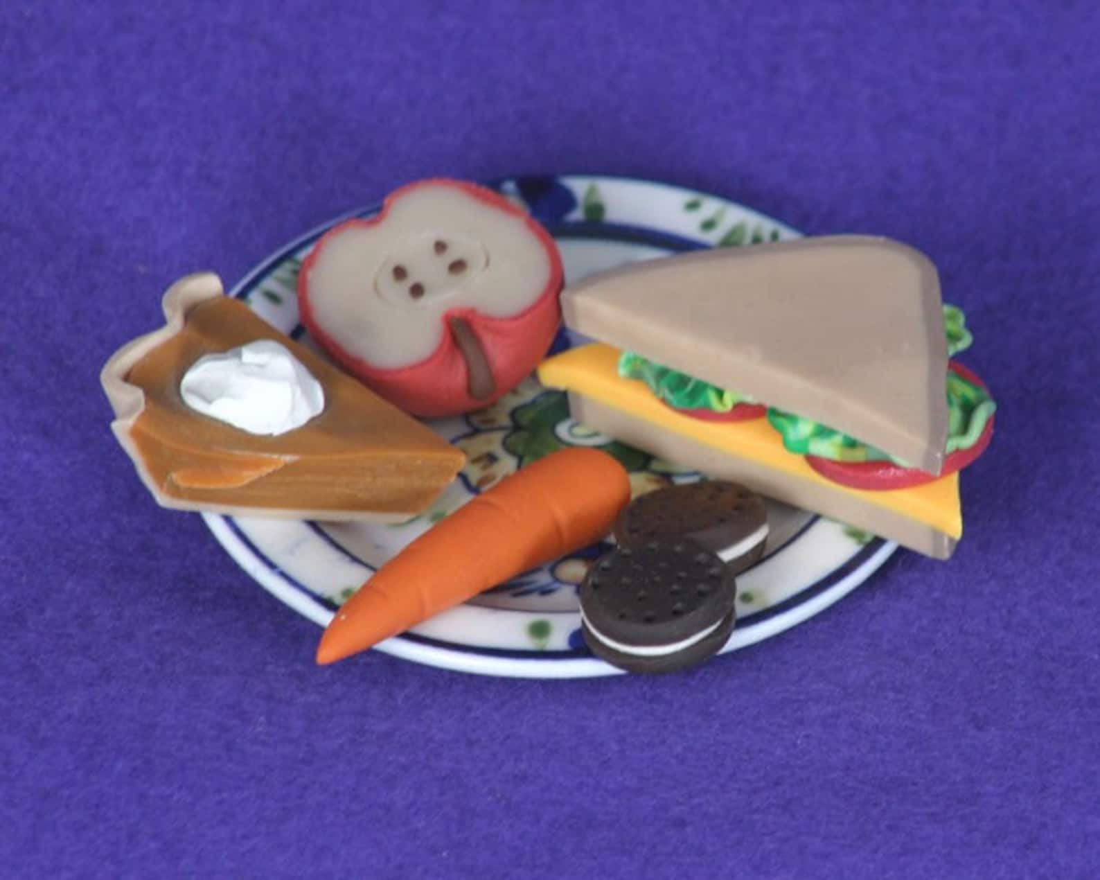 Doll Food Sandwich Lunch for American Girl Dolls Etsy