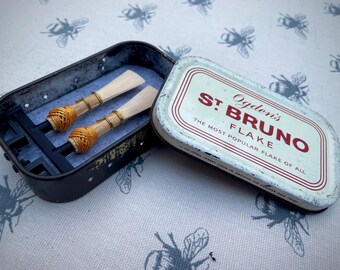 Vintage custom bassoon reed case