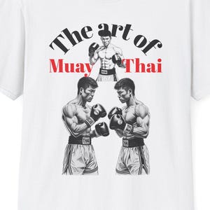 Muay Thai Art of Fighting  Tee - Classic Martial Art Graphic Shirt